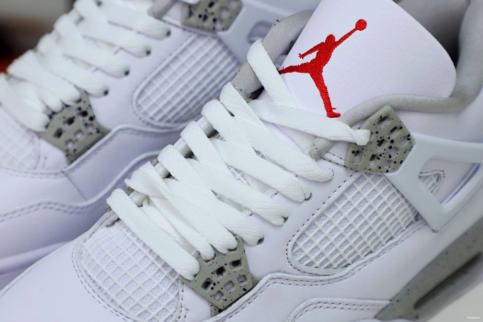 OREO' JORDAN 'WHITE 4 RETRO AIR 0312